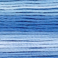 Blue Cosmo Seasons Variegated Floss: 8.75 yds