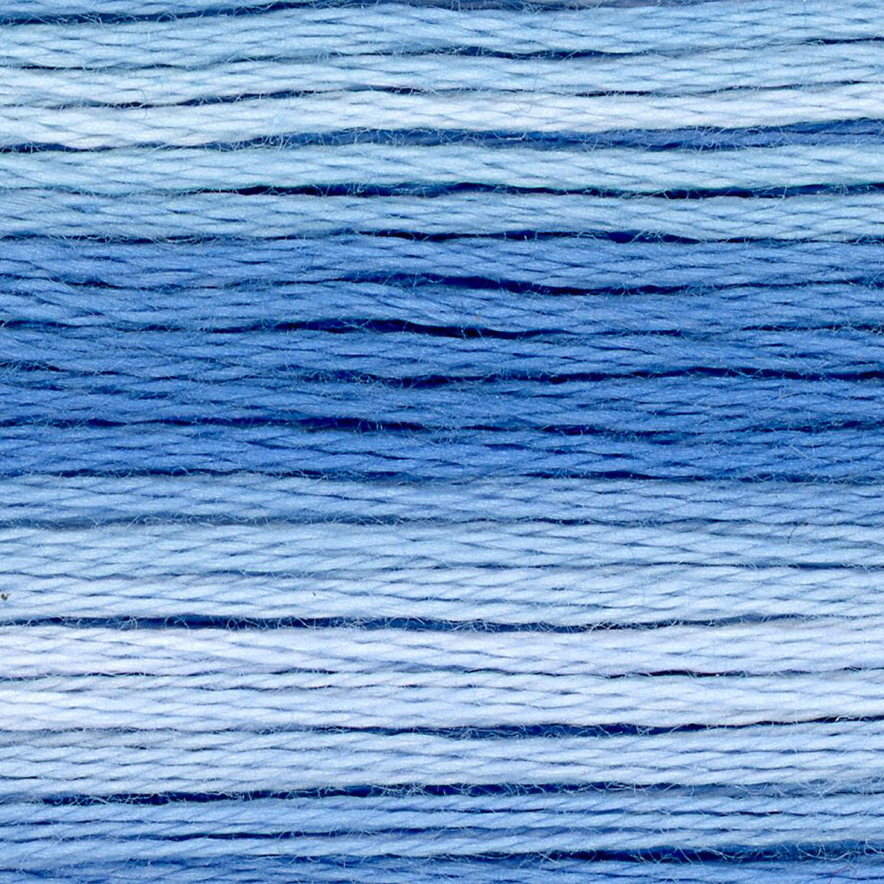 Blue Cosmo Seasons Variegated Floss: 8.75 yds