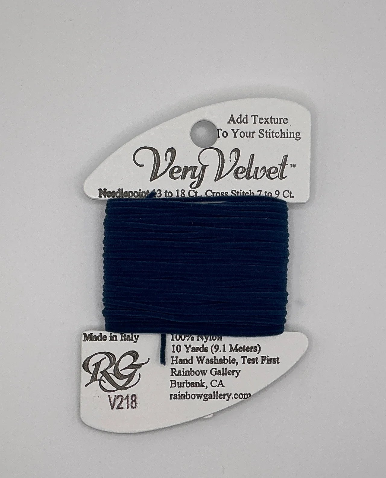 VERY VELVET V218- ANTIQUE BLUE