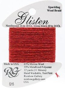 GLISTEN G15- HIGH RISK RED