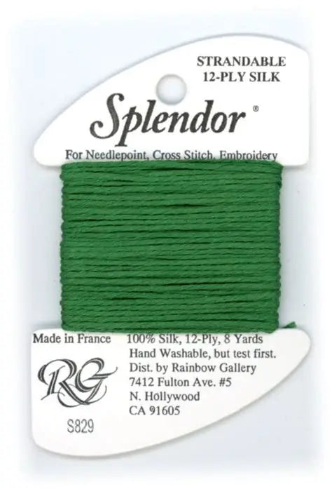 SPLENDOR S829- CHRISTMAS GREEN