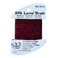 SILK LAME BRAID #13 LB27- GARNET