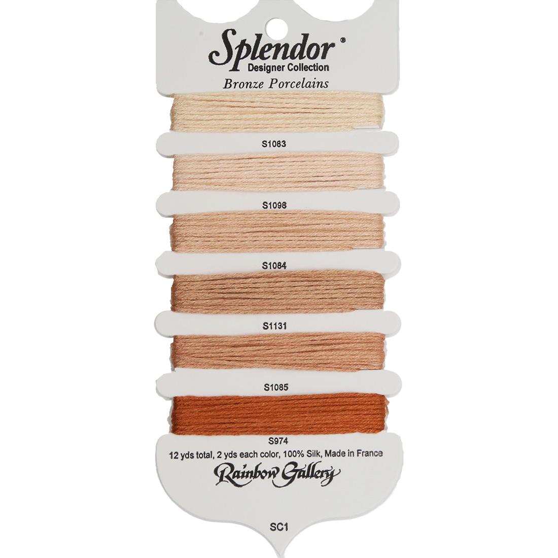 SPLENDOR DESIGNER COLLECTION SC1- BRONZE PROCELAIN