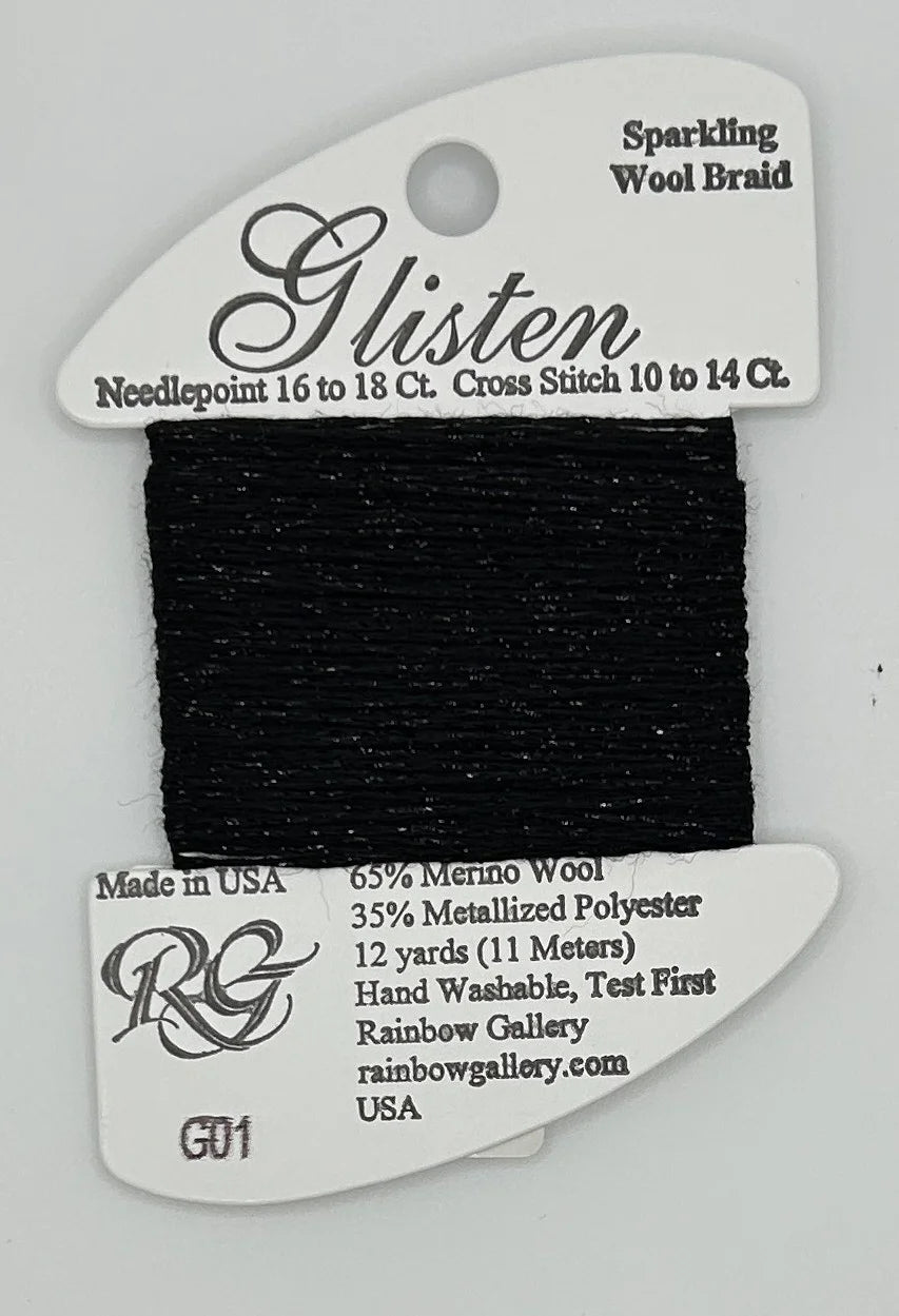 GLISTEN G01- JET BLACK