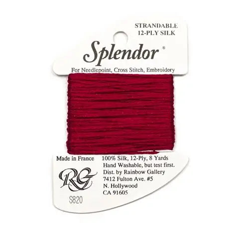 SPLENDOR S820- RUBY RED