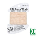 SILK LAME BRAID #13 LB29- CHIFFON