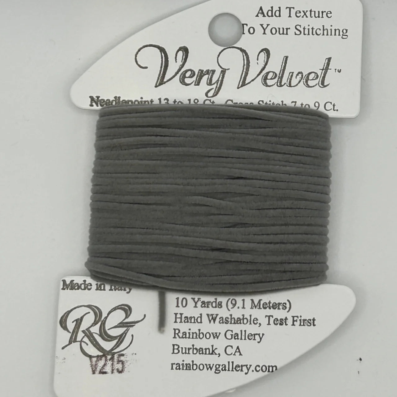 VERY VELVET V215- LITE GRAY