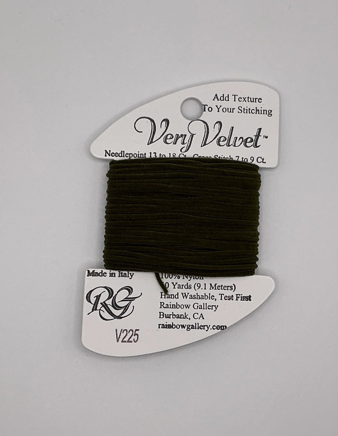 VERY VELVET V225- OLIVE