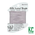 SILK LAME BRAID #13 LB21- LIGHT LAVENDER