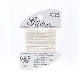 GLISTEN G02- SNOW WHITE