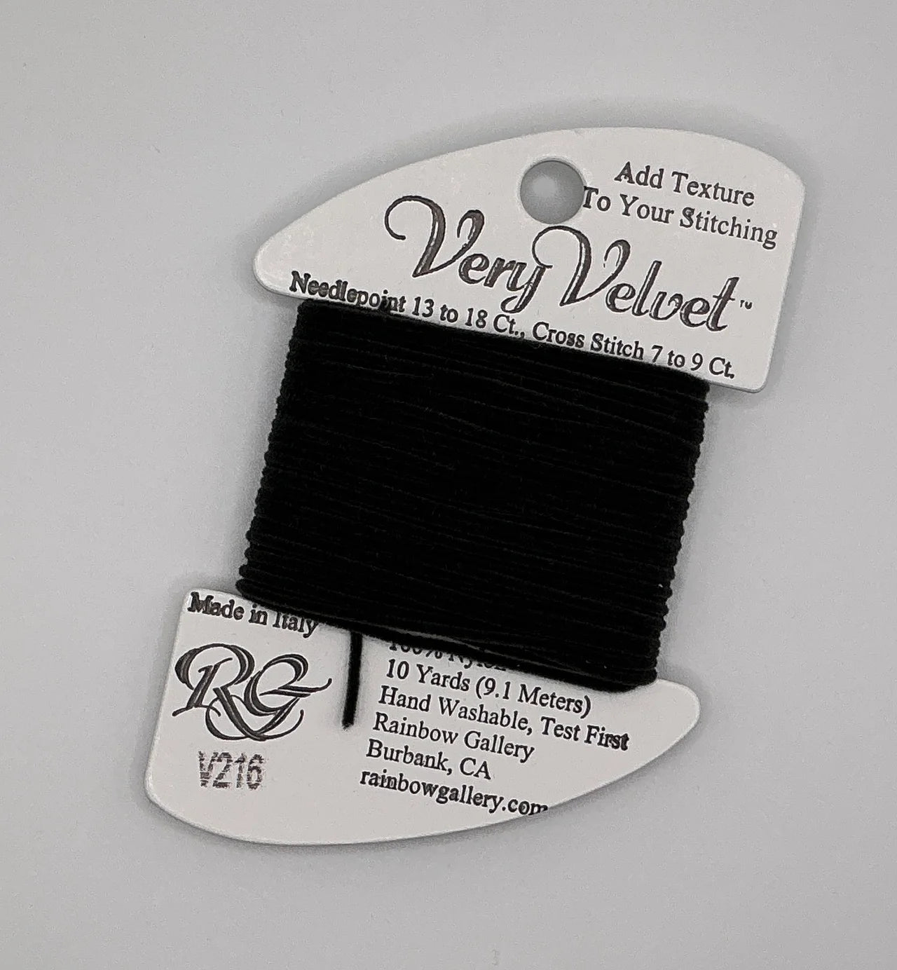 VERY VELVET V216- DARK GRAY