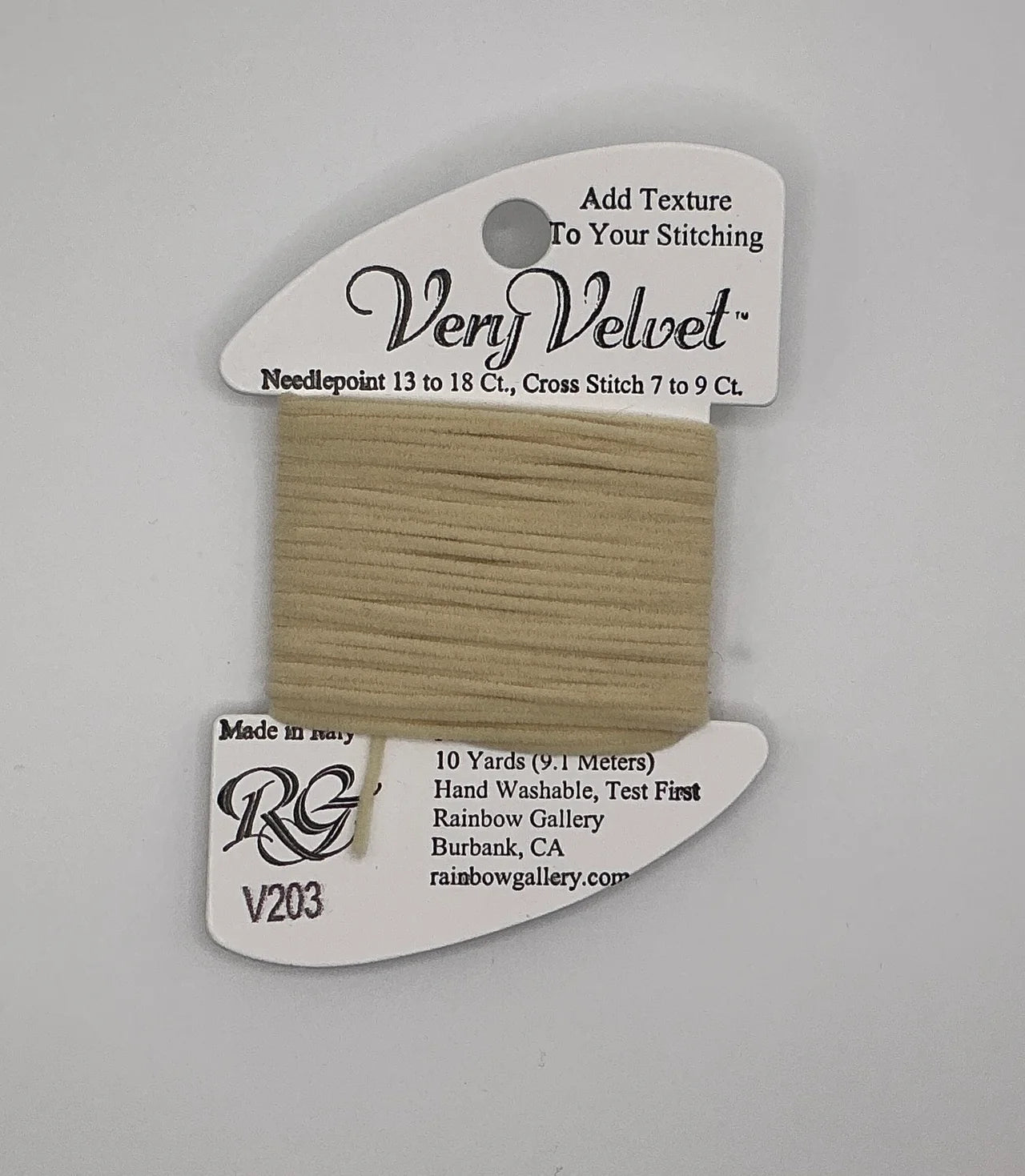 VERY VELVET V203- ECRU