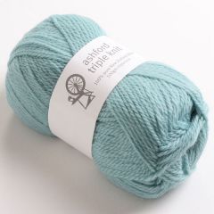 808 ASHFORD 100% NZ WOOL TRIPLE KNIT 12 PLY DUCK EGG 9418647410648