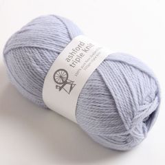 812 ASHFORD 100% NZ WOOL TRIPLE KNIT 12 PLY GINGHAM - 100gm BALL 9418647410686