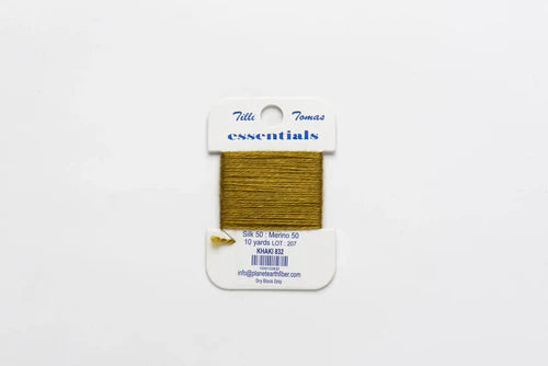 KHAKI 832 - ESSENTIALS CARDS