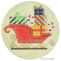 Red Sleigh Ornament