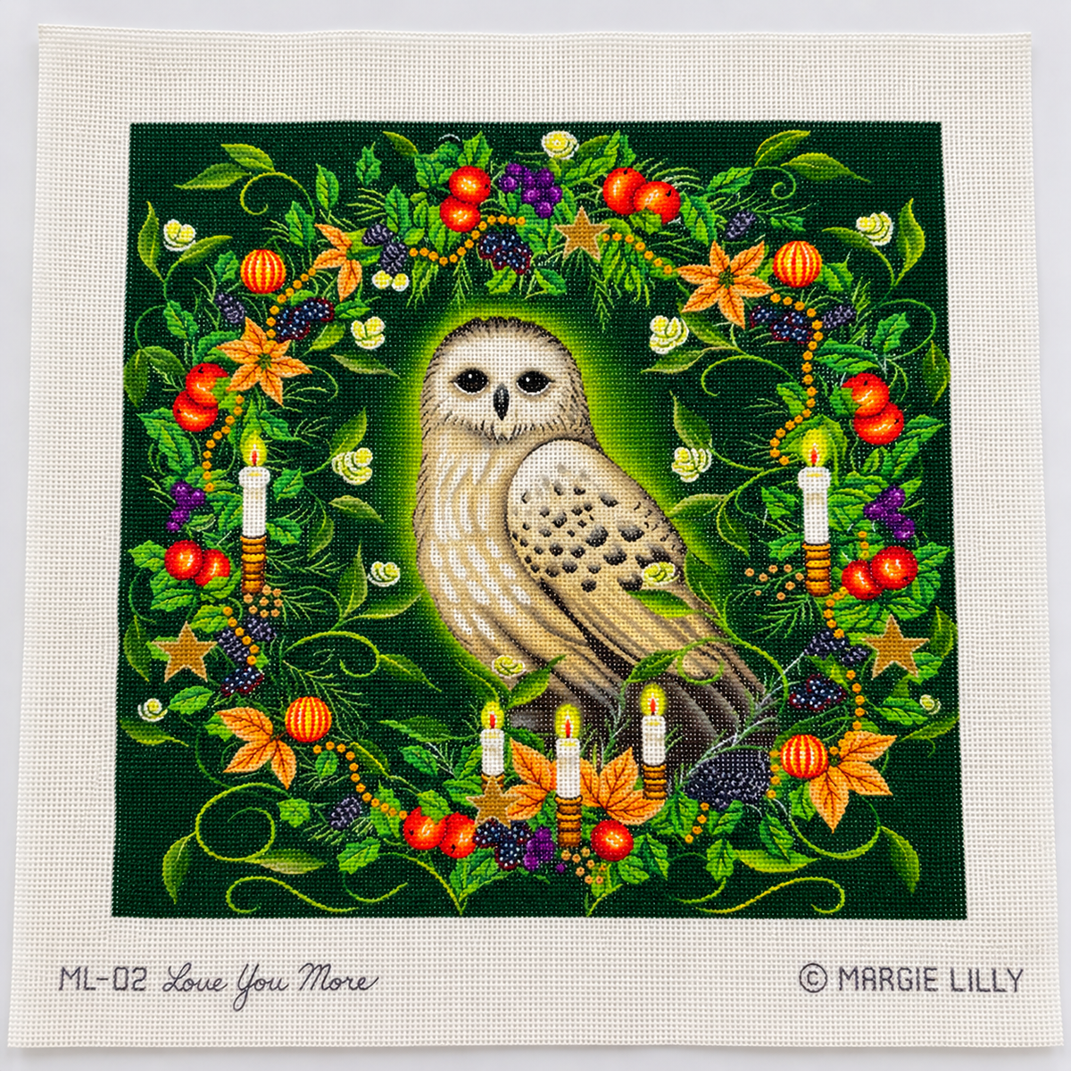 Love You More ML-02 Christmas Owl