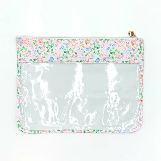 Medium Needlepoint Print Project Bag