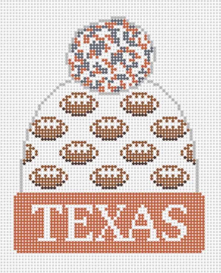 UT (UNIVERSITY OF TEXAS) FOOTBALL BEANIE