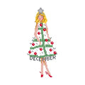 GIRL FOR ALL SEASON'S NEEDLEPOINT CANVAS