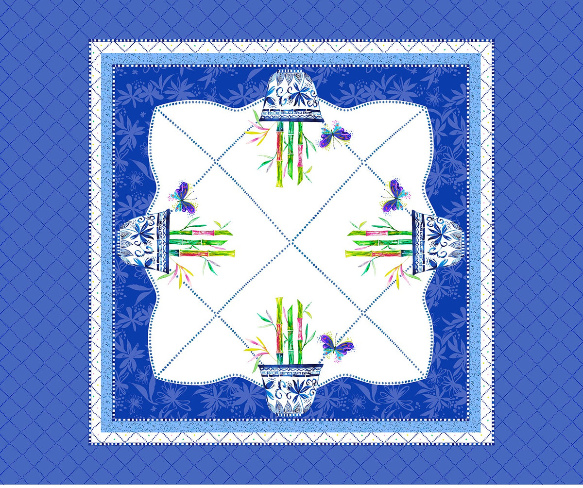 Let's Mahj Mat – 36 Inch Panel