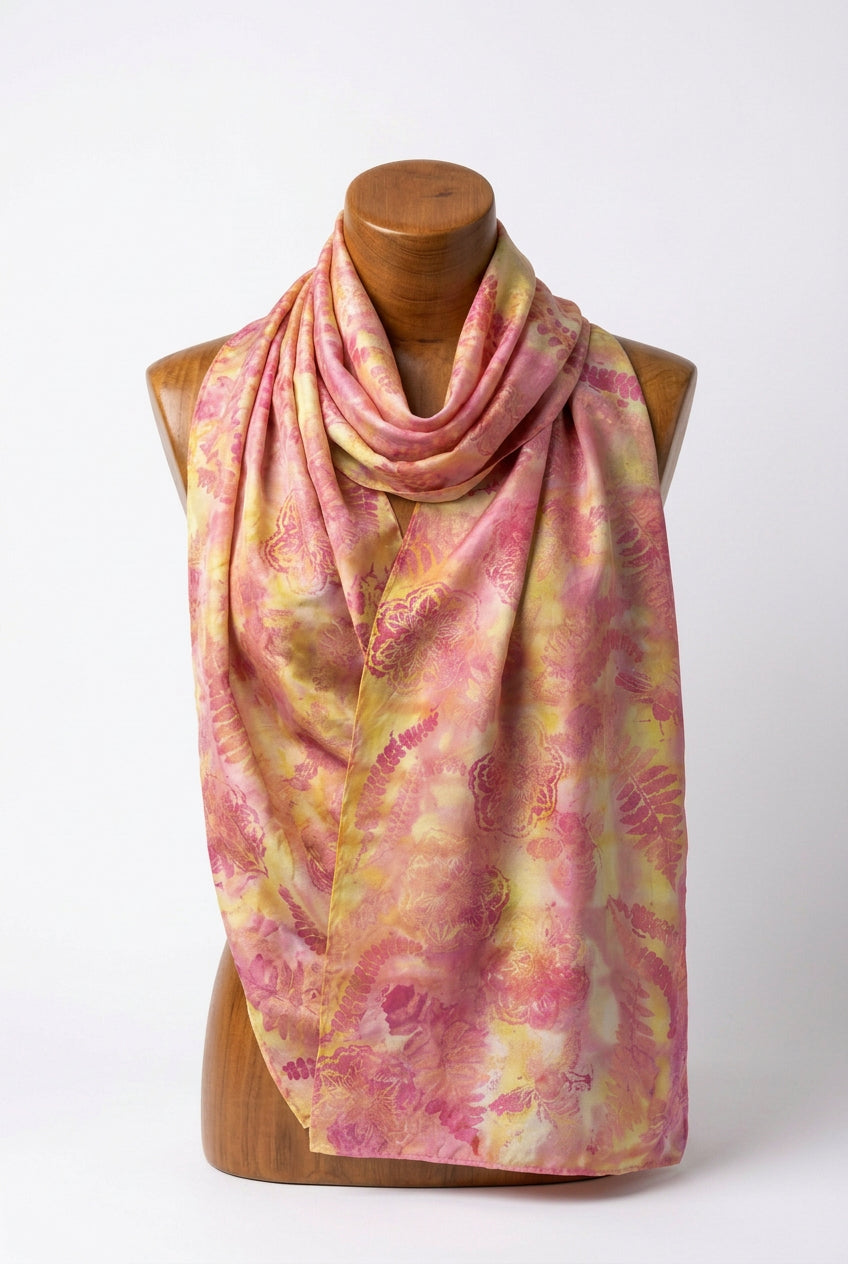 100% SILK SCARF