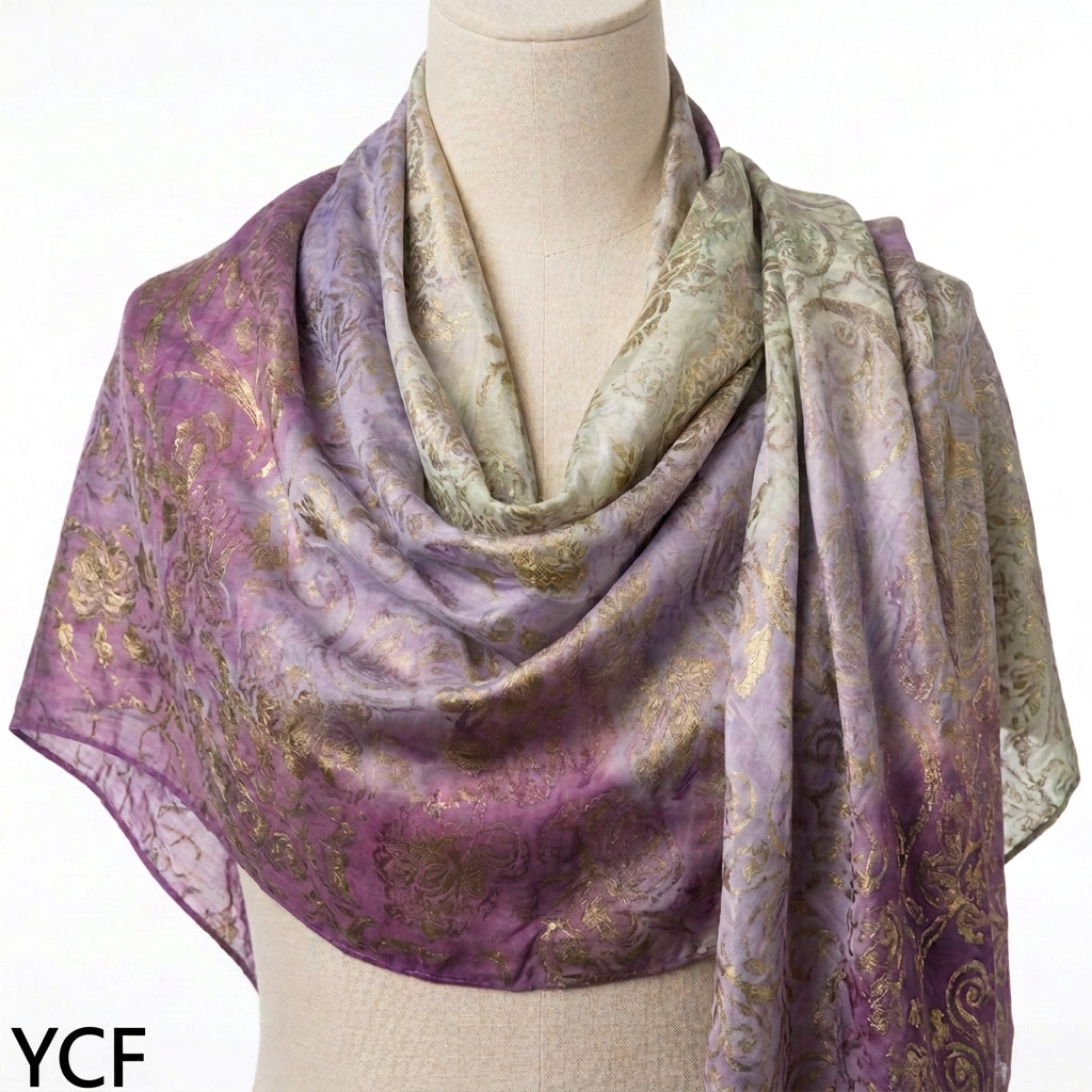 100% SILK SCARF
