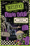 Movie Night "BEETLEJUICE" Oct. 9th at 6:30