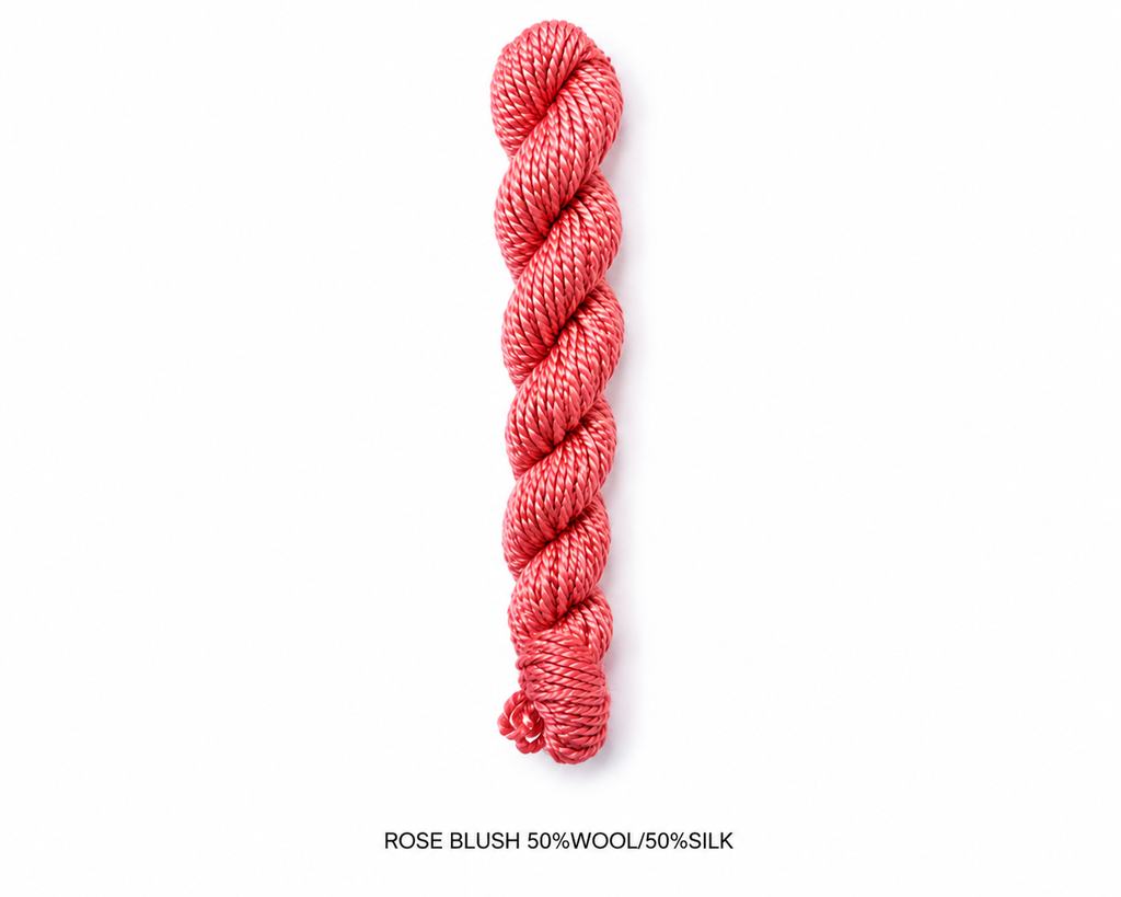 Rose Blush 50% Wool / 50% Silk